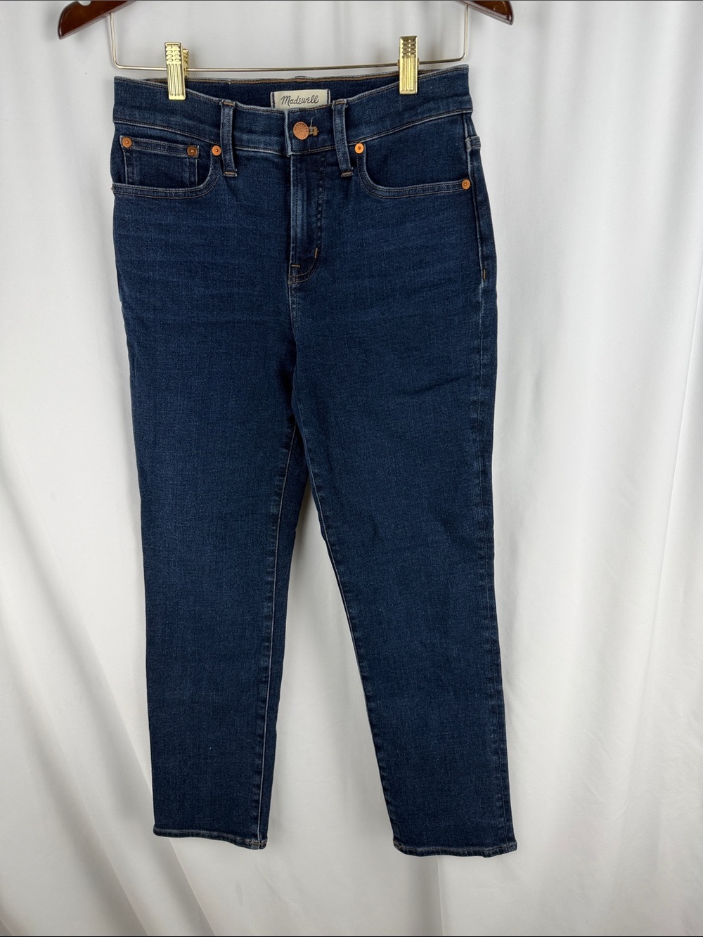 Madewell The Perfect Vintage Jeans in Deep Indigo Wash